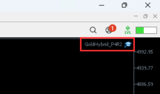 チャート右上に笑顔アイコン